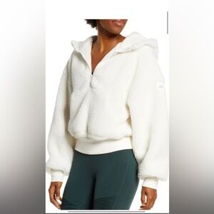 Alo Yoga Sherpa Cropped Hoodie